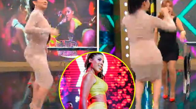 Daniela Darcourt destruye a Yahaira Plasencia con el 'baile del totó'