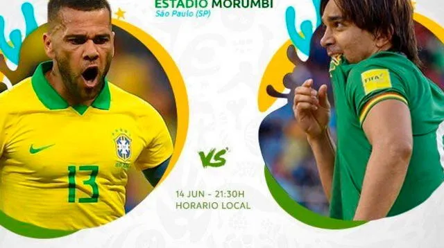 Brasil vs Bolivia juegan este viernes 7:30 p.m. EN VIVO ONLINE vía America TV, DirecTV, Globo, Tigo Sport por el partido inaugural de la Copa América 201