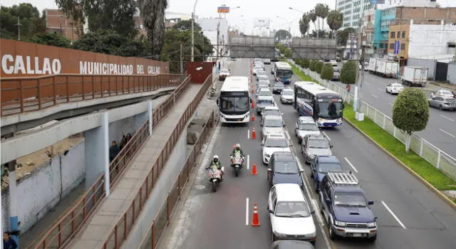 Se realizó la prueba del carril en el Callao