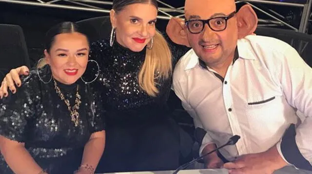 Johanna San Miguel se encontró con su imitadora en "El Wasap de JB"