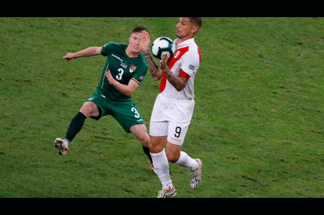  Paolo Guerrero asegura que se le puede hacer un gran partido a Brasil. FOTO: EFE