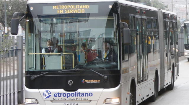 El servicio de transporte Metropolitano utilizó su cuenta de Twitter para anunciar desvió