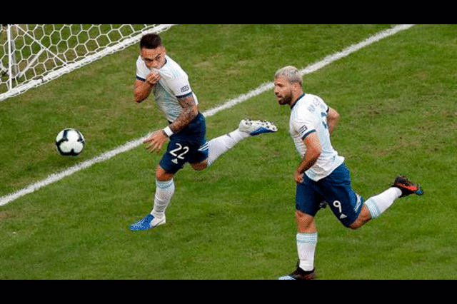  Lautaro Martínez anitó a los cuatro minutos del primer tiempo