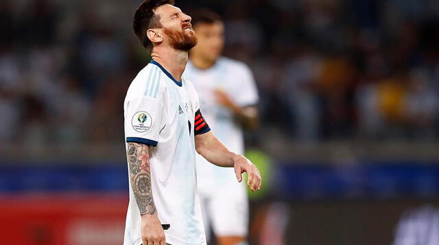 Messi no hizo una buen fase de grupos con Argentina