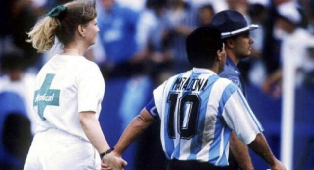 Maradona jugó su último partido en los Mundiales hace 25 años