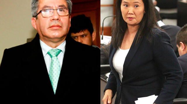 El juez supremo Aldo Figueroa fue apartado del caso de Keiko Fujimori