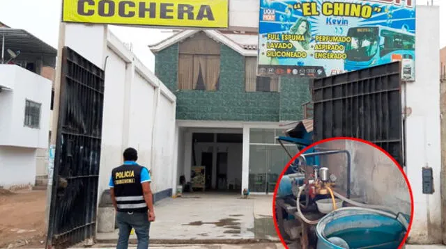 Intervienen 10 carwash clandestinos en Villa El Salvador   