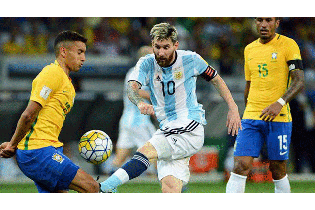 Espera Messi el encuentro con Brasil