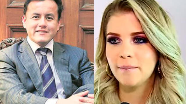 Brunella Horna le pide a Richard Acuña abandonar la política