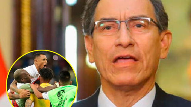 Martín Vizcarra se mostró muy emocionado por la victoria de la selección peruana por la tanda de penales