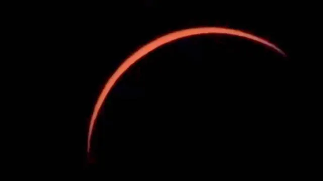 Llegó la oscuridad con el eclipse solar total