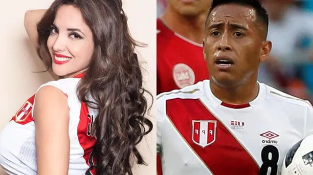 Modelo se confiesa hincha de nuestra selección