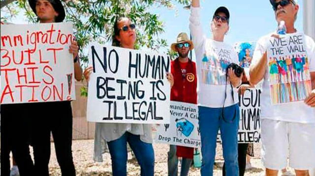 Manifestantes piden el cierre inmediato de estos centros y la liberación de miles de inmigrantes