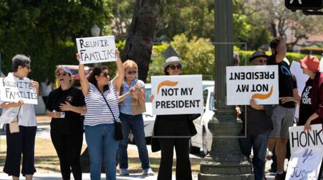 Son más de 180 protestas donde participaron miles de personas, en todo Estados Unidos