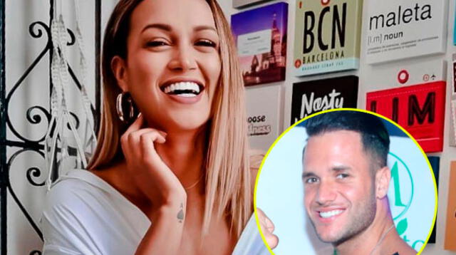 Angie Arizaga afirmó que solo tiene una amistad con Fabio Agostini