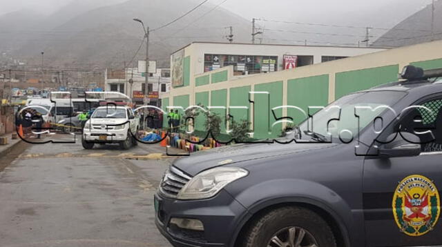 Balacera frente a colegio