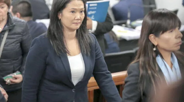 Evalúan hoy prisión de Keiko Fujimori 