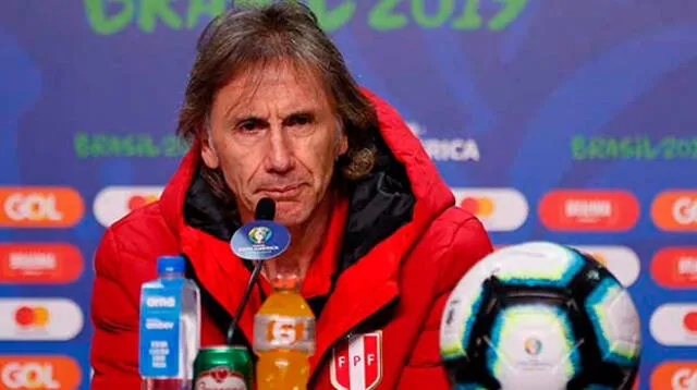 Ricardo Gareca sostuvo la última conferencia de prensa en la previa del Perú vs. Brasil