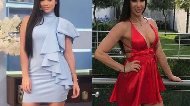 Jazmín Pinedo y Melissa Loza se unieron en una "Noche de patas"