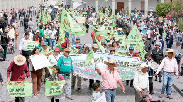 Caos por proyecto Tía María