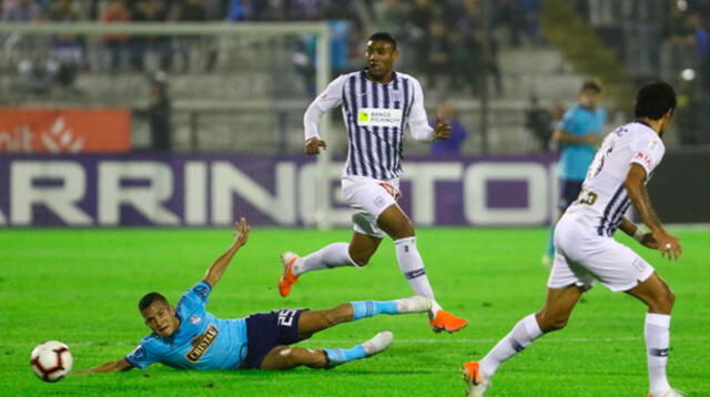 Fuentes anota el primer gol en la victoria de Alianza 2-1 ante Cristal. FOTO: LIBERO