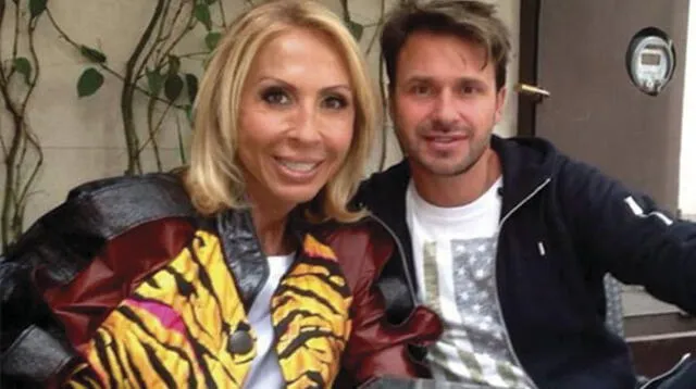 Laura Bozzo y su expareja Cristian Suárez, cuando supuestamente eran felices