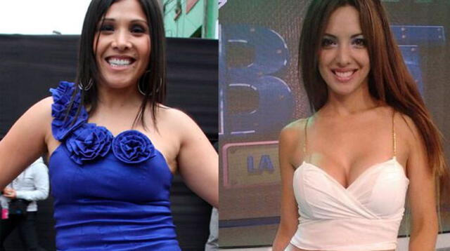 Tula Rodríguez y Rosángela Espinoza se batieron a duelo