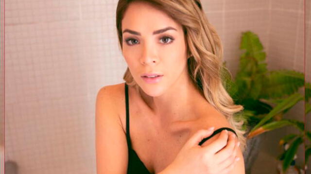 Sheyla Rojas mostró en su cuenta de Instagram su lado más sexy