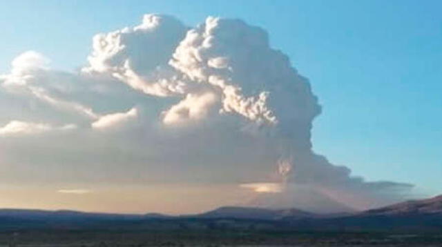 Más de 29 mil personas afectadas con erupción de volcán Ubinas 