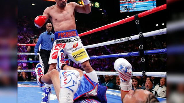 Pacquiao derrotó a Thurman y se quedó con el título