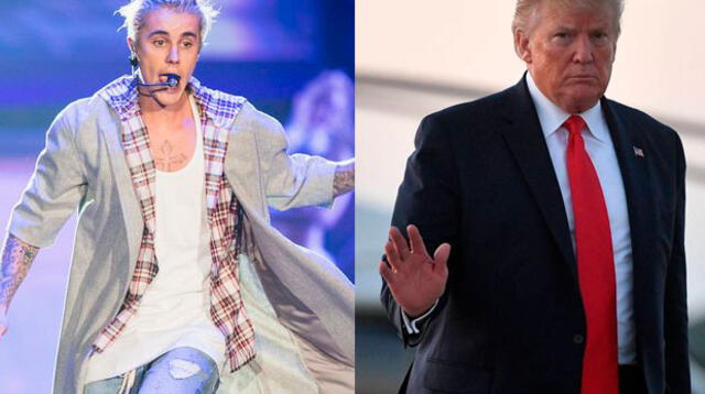 Justin Bieber realizó un contundente pedido al presidente Donald Trump