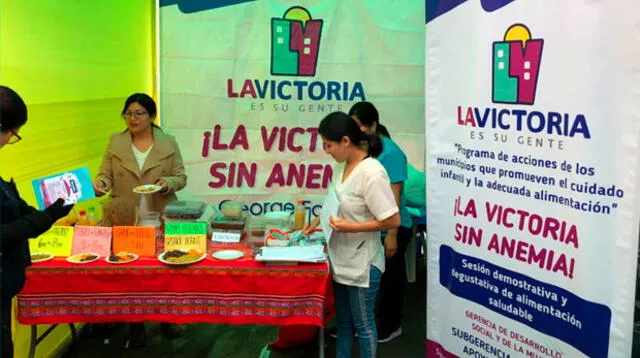 La Victoria: Municipalidad realiza despistaje de anemia 