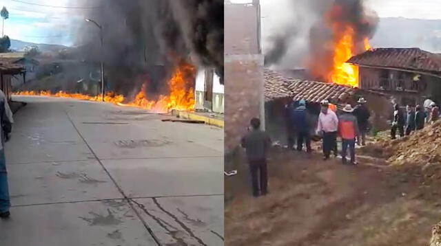 Incendio en grifo de La Libertad 