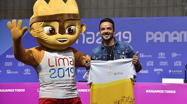 Luis Fonsi llegó al Perú