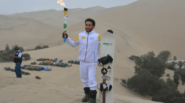 Víctor "Dito" Chávez es considerado como el snowboarder del Inabif que se prepara para los Olímpicos