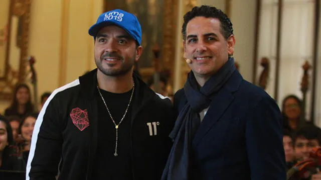 Luis Fonsi y Juan Diego Flórez juntos en ceremonia de apertura de Panamericanos 2019