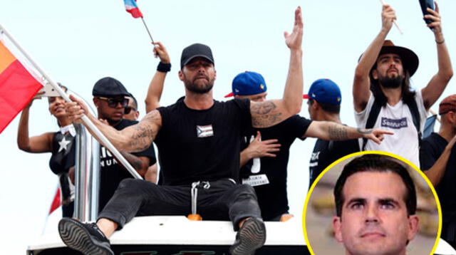 Ricky Martin destacó que el pueblo de Puerto Rico haya salido a las calles para hacer respetar sus derechos