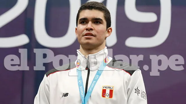 El deportista Diego Elías superó al colombiano Miguel Rodríguez 3-1 en la final de Squash singles en los Juegos Panamericanos 2019