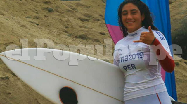 Lima 2019: Daniella Rosas disputará la final del surf por la medalla de oro. | FOTO: Eric Villalobos