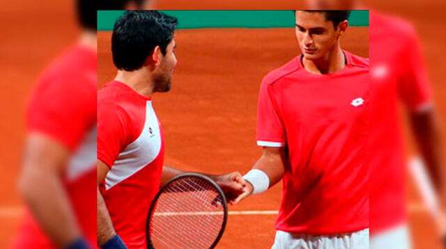 Juan Pablo Varillas y Sergio Galdos se quedó con la medalla de bronce en su encuentro contra Bolivia