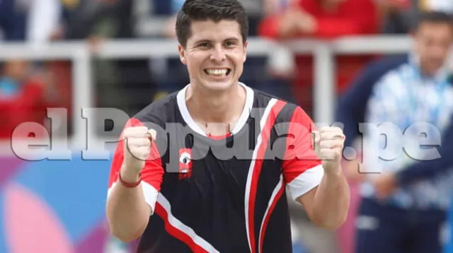 Kevin Martínez gana la final de frontón masculino y Perú suma 10 medallas de oro