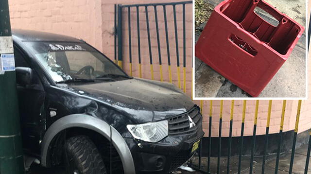 Accidente de tránsito dejó a una persona herida, en Surco Accidente de tránsito dejó a una persona herida, en Surco