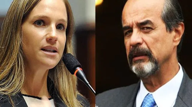 Luciana León en desacuerdo con Mauricio Mulder por vacancia presidencial