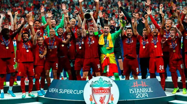 Liverpool logró hoy su cuarto título de la Supercopa de Europa