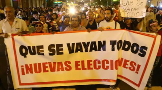 Marcha 'Que se vayan todos' se realizará este jueves 15 de agosto
