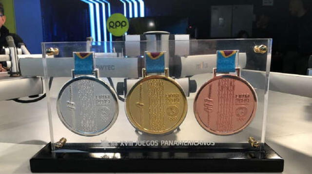 Las medallas de los Juegos Parapanamericanos