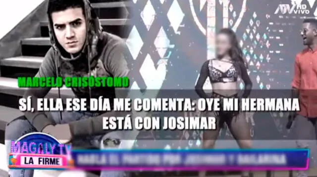 Josimar tiene relación amorosa con joven bailarina, confiesa expareja de la menor