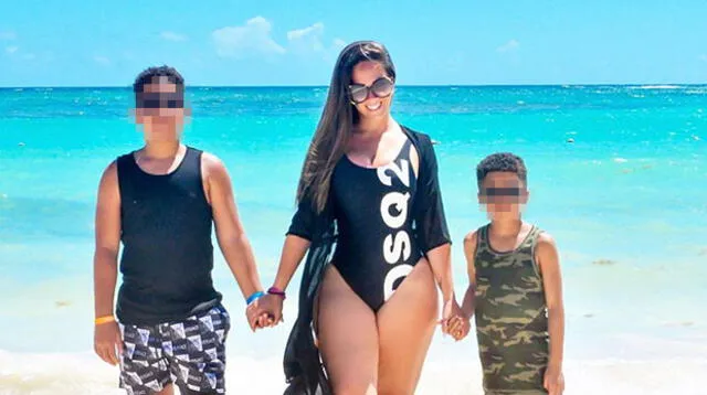 Melissa Klug derrocha el amor que tiene por sus hijos y comparte mensaje