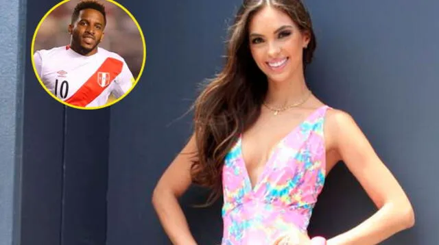 Natalie Vértiz espera que Jefferson Farfán los visite pronto