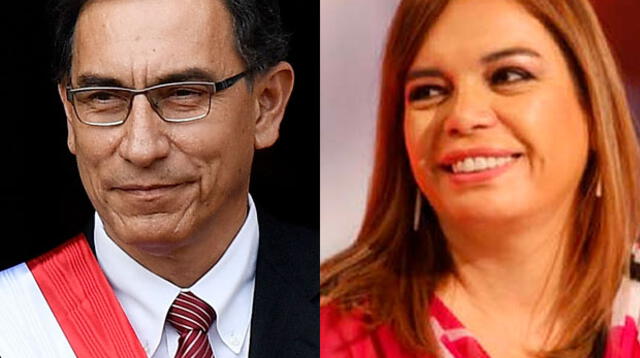 Milagros Leiva se disculpó tras emitir información falsa sobre Martín Vizcarra 